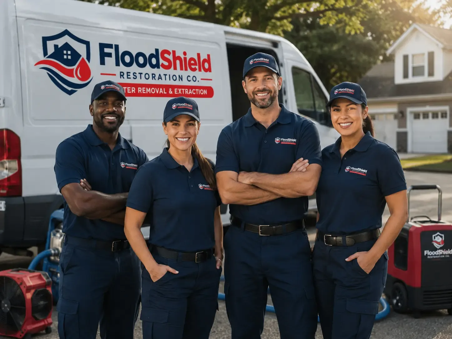 Flood Damage Restoration company in Hamilton, VA